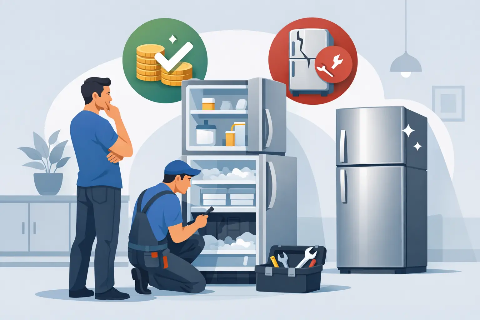Is It Worth Repairing a Fridge Freezer?