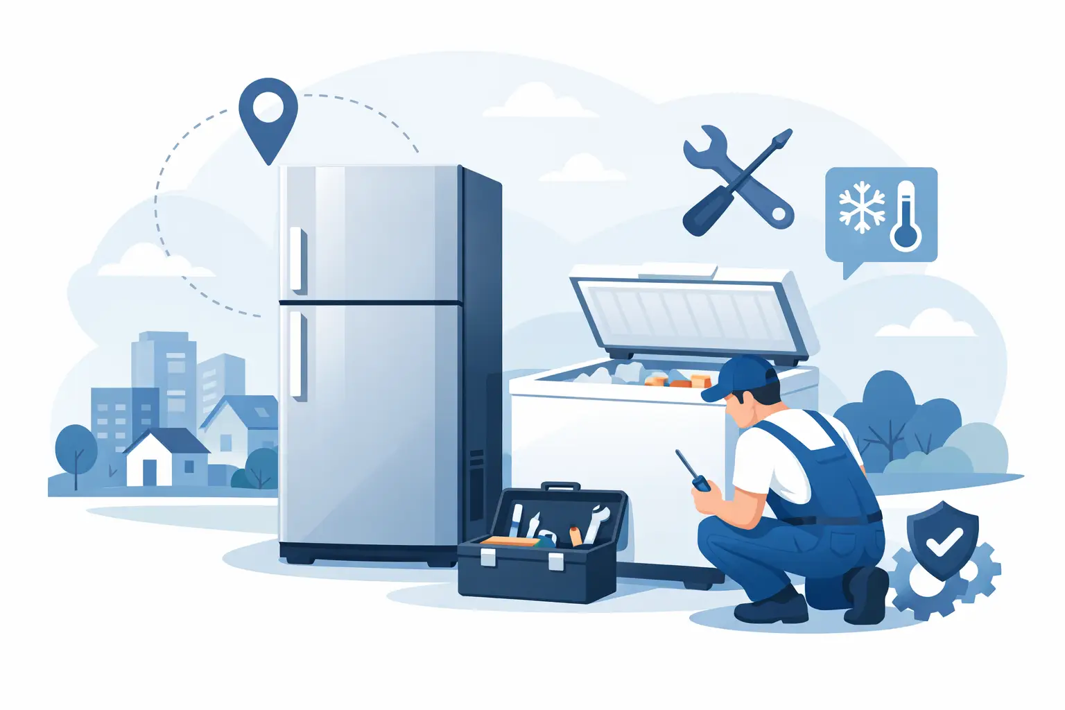Refrigerator and Freezer Repair Near Me
