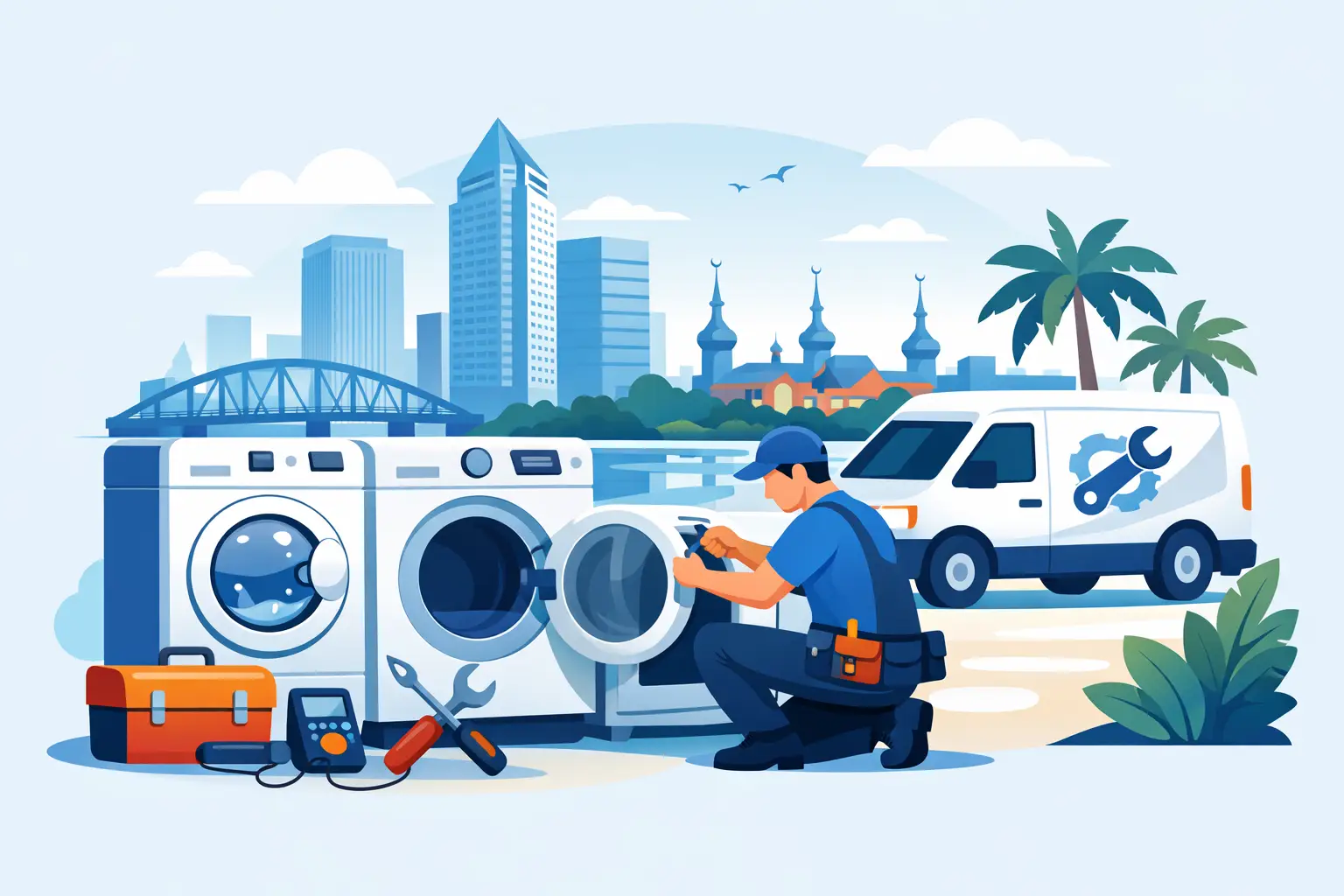 Washer and Dryer Repair Near Me in Tampa