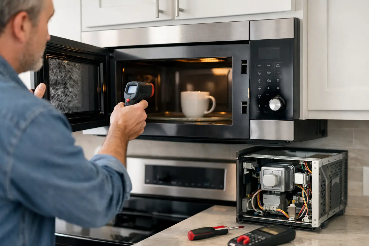 Built-In Microwave Not Heating? What to Check