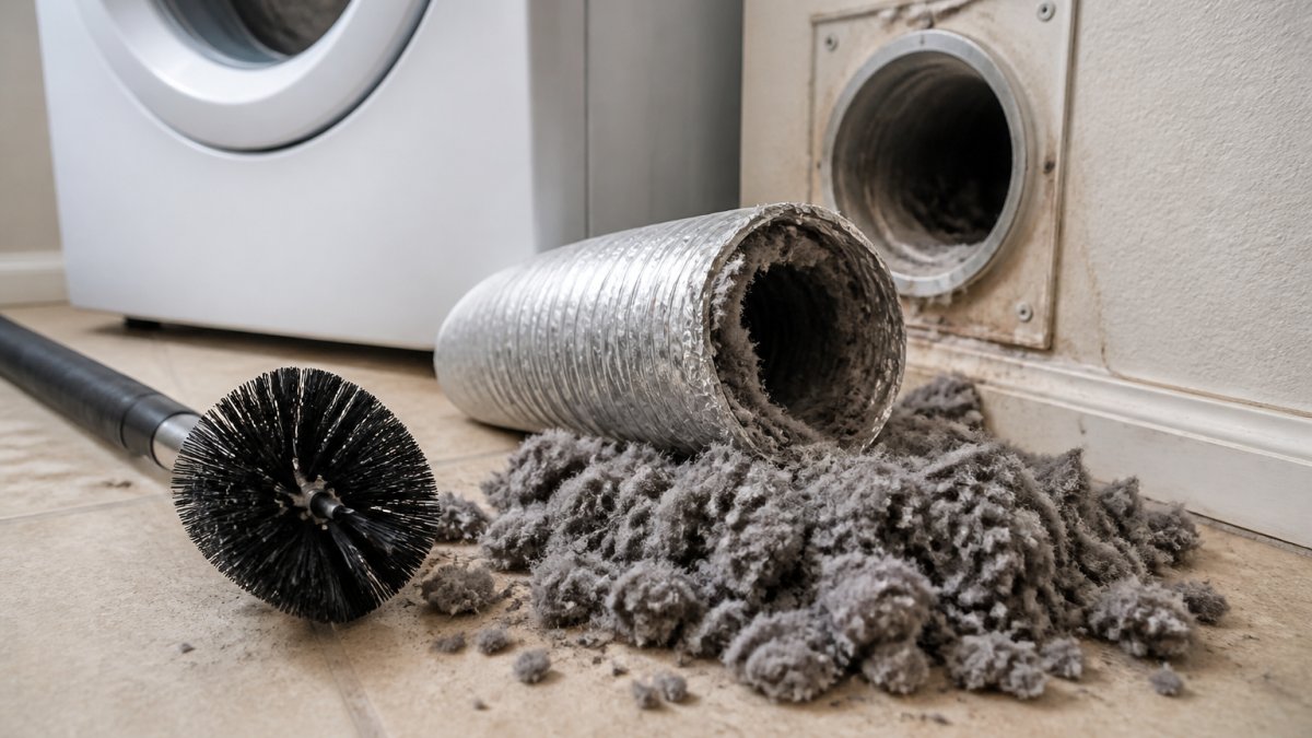 5 Signs Your Dryer Vent Is Clogged