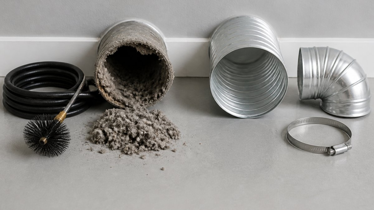 Dryer Vent Cleaning vs Replacement Cost